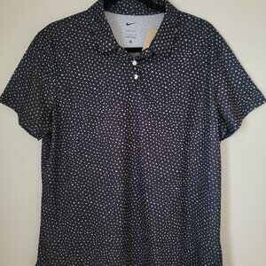 NEW Nike XL Women's Dri-Fit Victory Short Sleeve Golf Polo Shirt